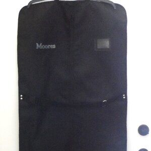Moores - black garment bag